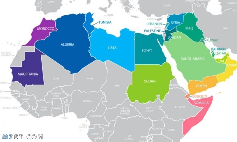الدول العربية في القارة الإفريقية
