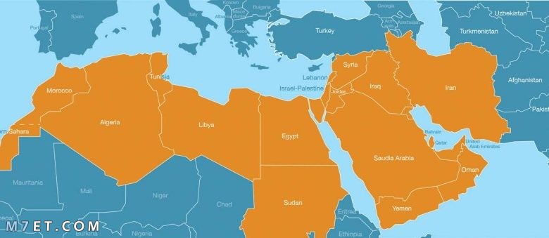 ما هي دول الشرق الاوسط