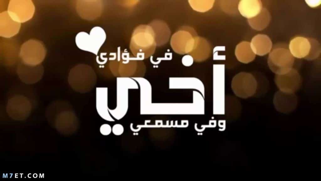 شعر عن الاخ