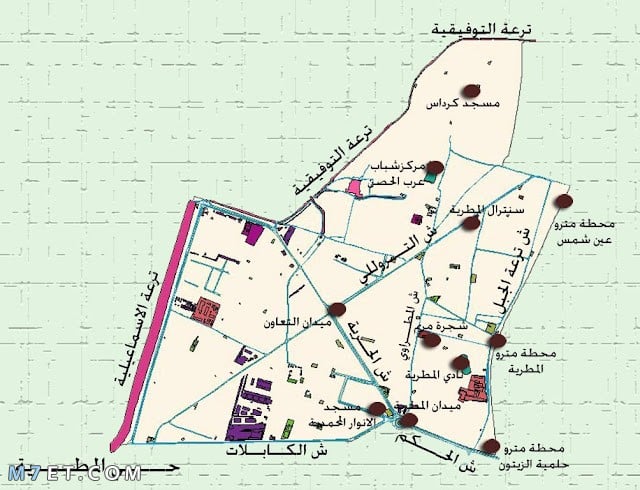 اقرب محطة مترو للقطامية